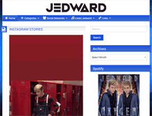 Tablet Screenshot of planet-jedward.com